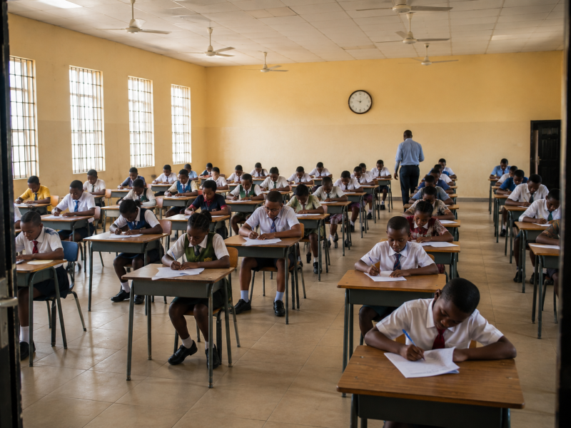 AFED Terminal Examination hall